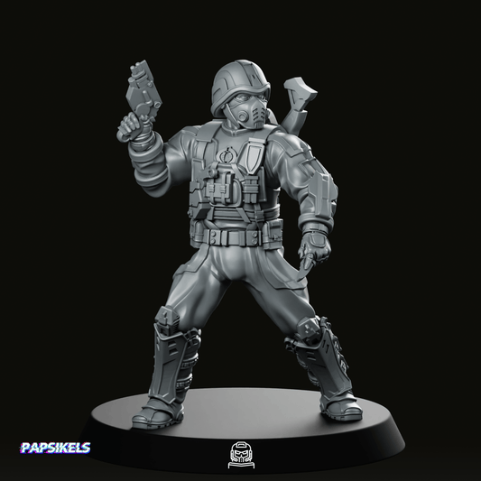 Cobra Infantry Trooper 6 Miniature