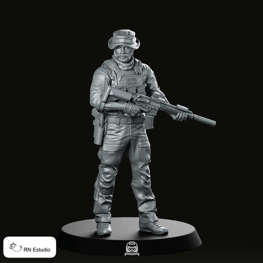 COD Captain Price Warzone Miniature