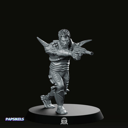Colonial Marine Ajax Power Suit Pilot 3 Miniature