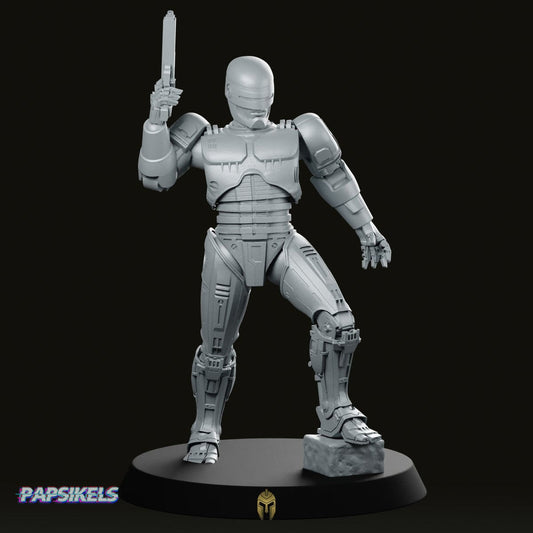 Battle Cop Cyborg Series 2 B Miniature
