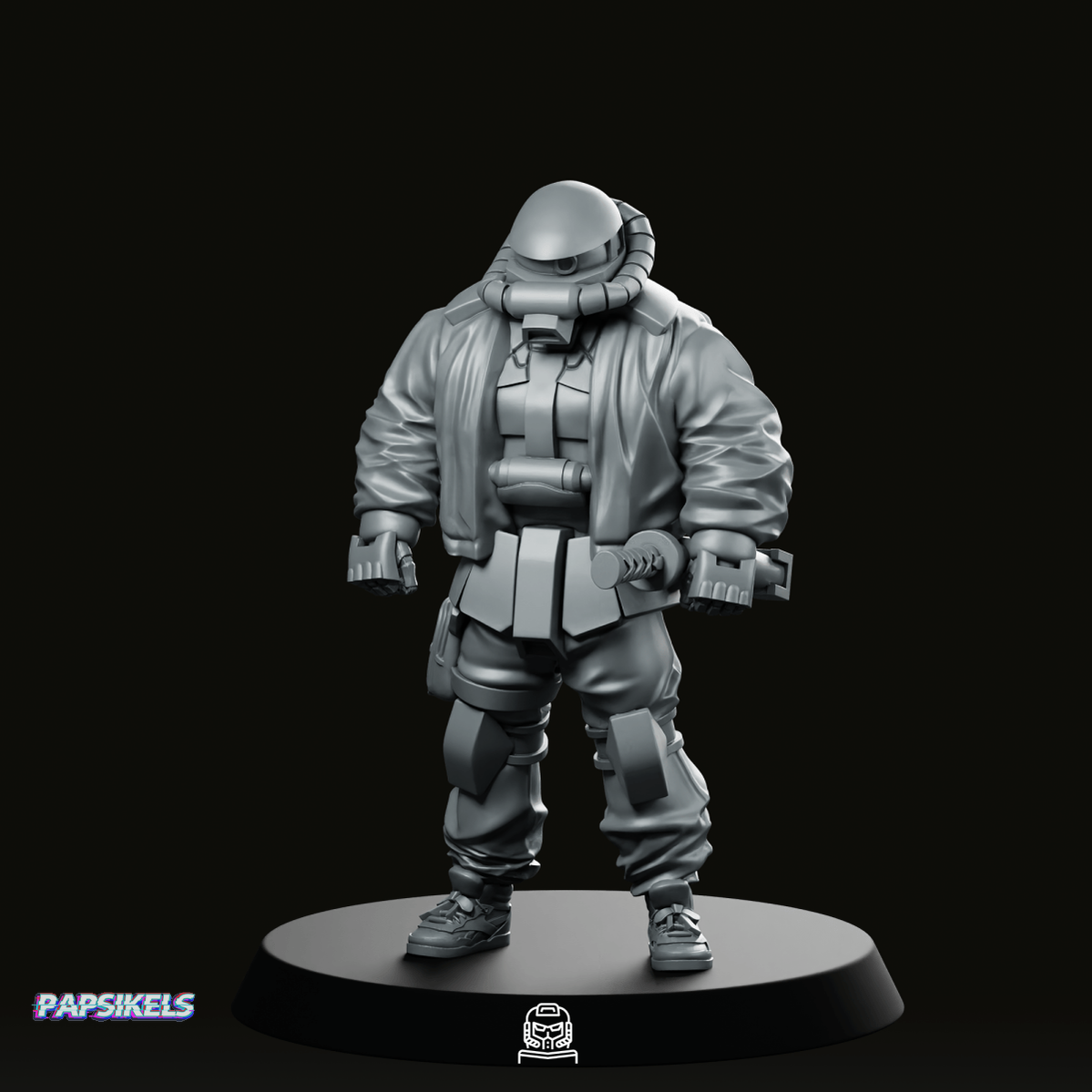 Cyber Mecha Street Punk Kuza 1 Miniature