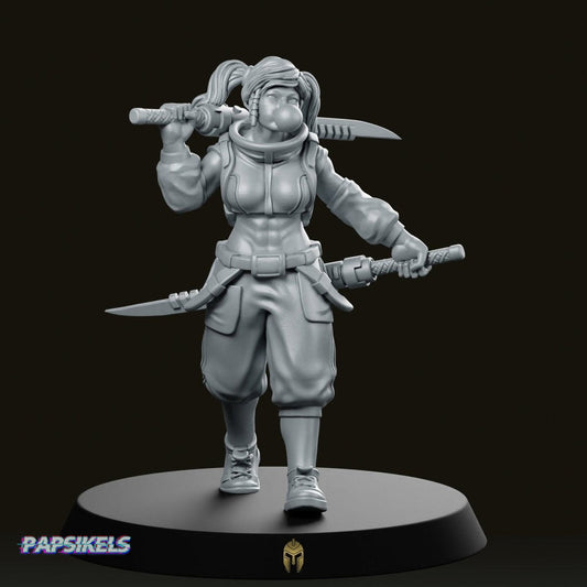 Cyberpunk Aikiko Dream Pop Miniature