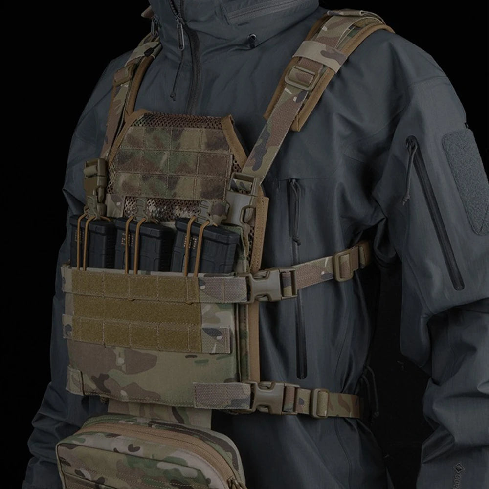 Tactical R Series Bulletproof Plate Cover MOLLE Airsoft Vest Protective Plate for Outdoor Training Hunting Shooting Accessories