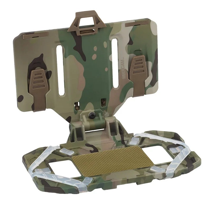 Tactical vest MOLLE folding navigation board CS military Airsoft Gear Molle tablet phone holder hunting chest bag map bag
