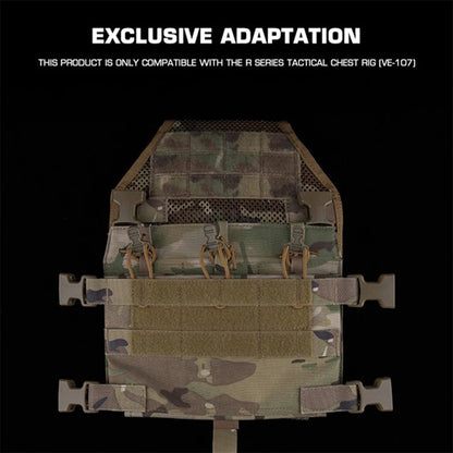 Tactical R Series Bulletproof Plate Cover MOLLE Airsoft Vest Protective Plate for Outdoor Training Hunting Shooting Accessories