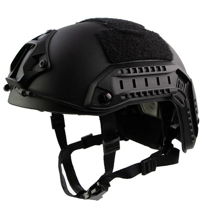 FAST Tactical Helmet Lightweight CE Certified ABS Explosion Proof Adjustable Knob Suspension Airsoft MH Helmet