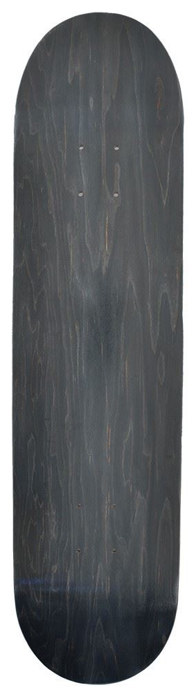 Venom Blank Skateboard Deck - Black - 7.75" to 8.25"