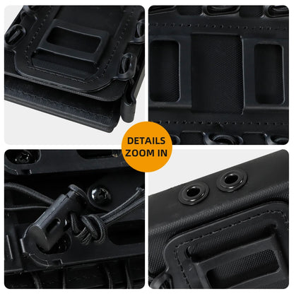 Tactical 5.56 Scorpion Soft Shell Magazine Pouch, 9mm Belt Holster, MOLLE Accessories, 7.62 Rifle Case, Glock 17 Pistol Holster