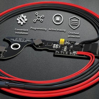 T238 V1.42 Quality V3 MOSFET ETU Mechanical Sensor Programmable Pre-coking for AIRSOFT Gel Blaster V3 Gearbox