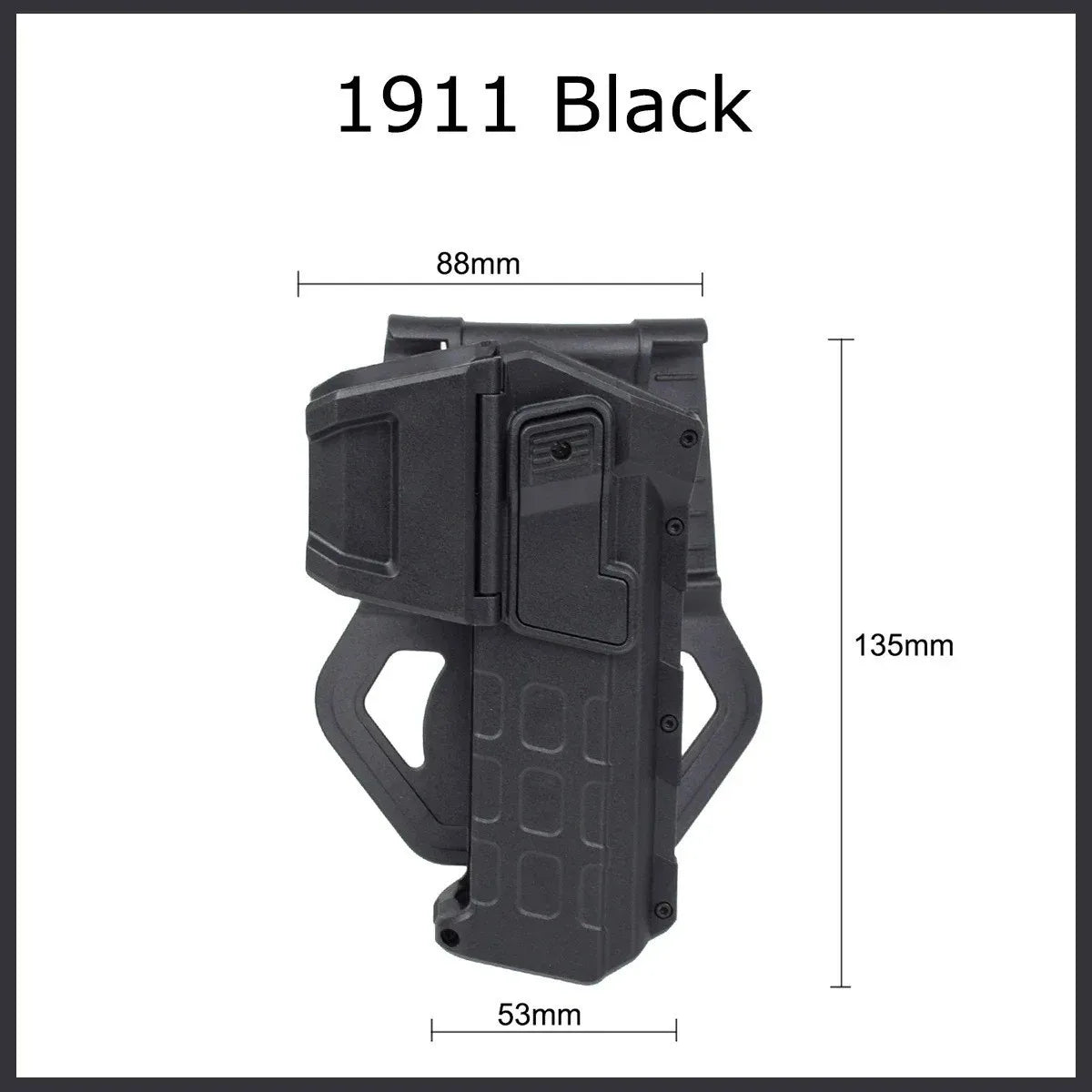 Tactical Classics G*ock 17 18 19 Pistol Holsters for X300 X400 W*apon Flashlight Airsoft Colt M1911 P320 Waist Gun Holster