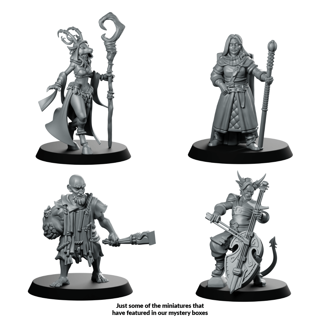 D&D Miniatures Mystery Box