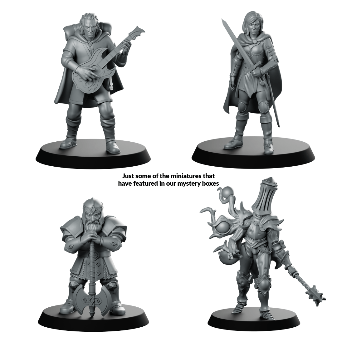 D&D Miniatures Mystery Box
