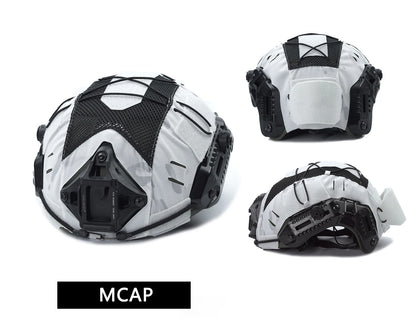 Mtek Helmet Cover Mesh Tactical Equipment Airsoft Hunt Accessory Tactical Helmet Protective Gear Outdoor Wargame Hunting