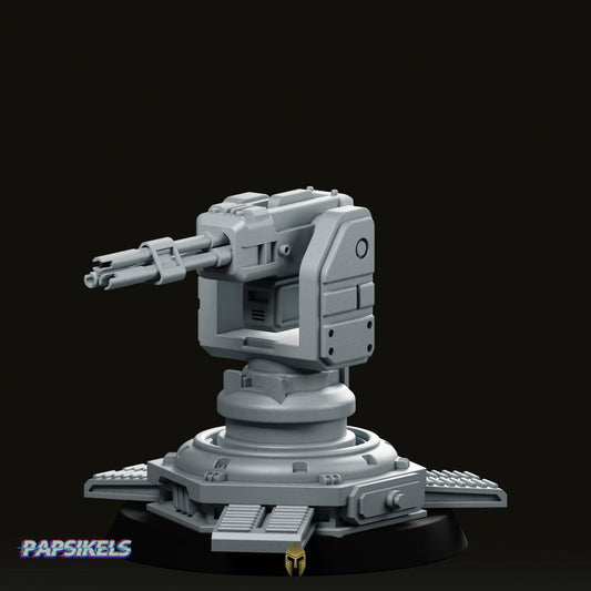 Democracy Gatling Sentry Miniature