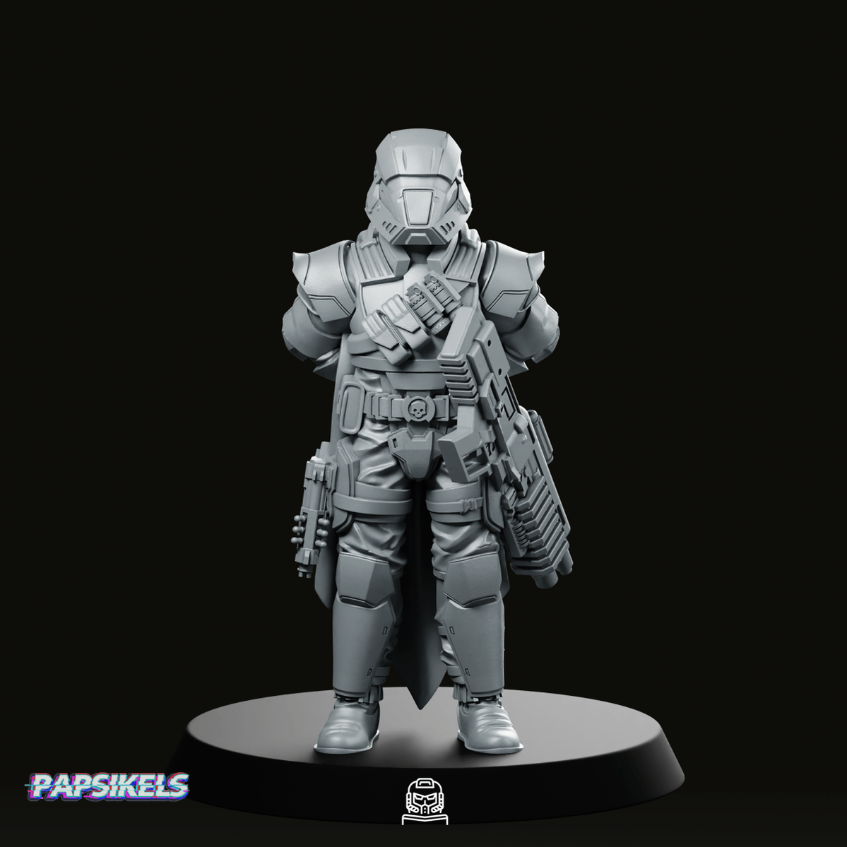 Democracy Trooper Hell Bloodhounder 1 Miniature