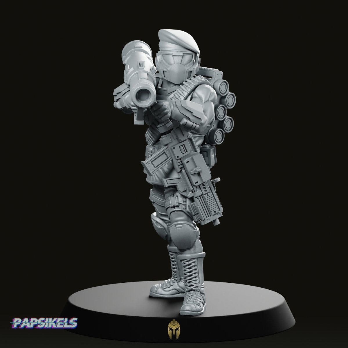 Democracy Trooper Hellhunter A5 Miniature