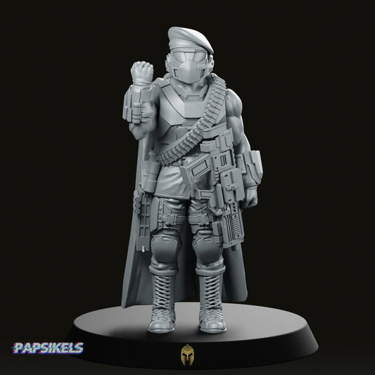Democracy Trooper Hellhunter A7 Miniature