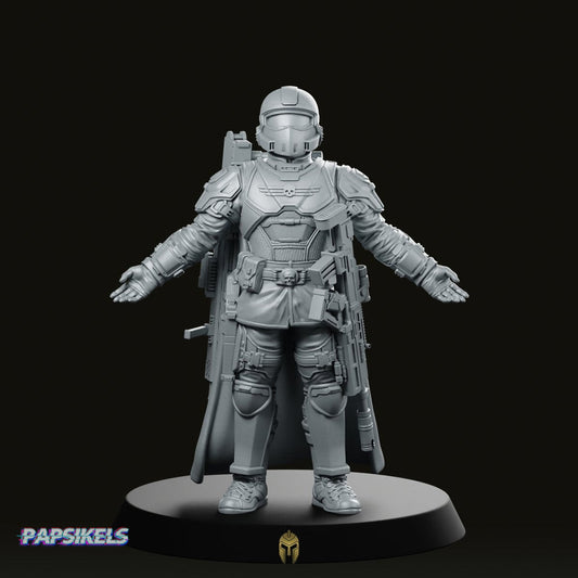 Democracy Troopers Helljumper A12  Miniature