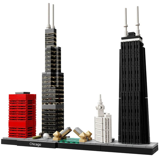 21033 Chicago City Skyline Building Block Set