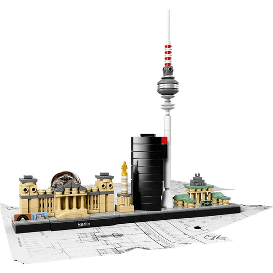 21027 Berlin Skyline Interlocking Blocks