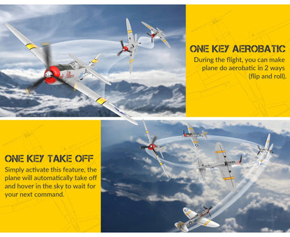 P47 Thunderbolt "Hun Hunter XVI" 2.4GHz 4 Channel RTF RC Plane