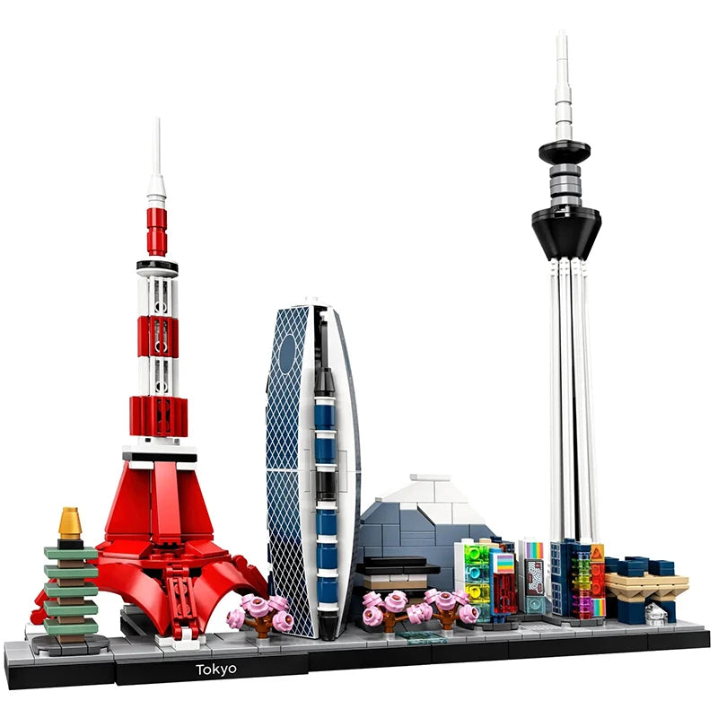 21051 Tokyo City Skyline Building Block Set