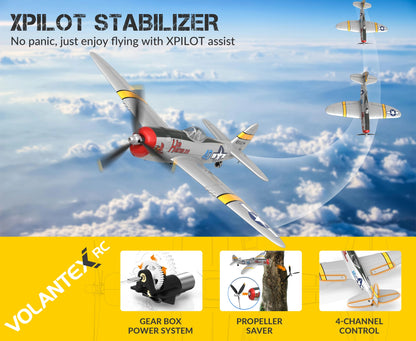 P47 Thunderbolt "Hun Hunter XVI" 2.4GHz 4 Channel RTF RC Plane