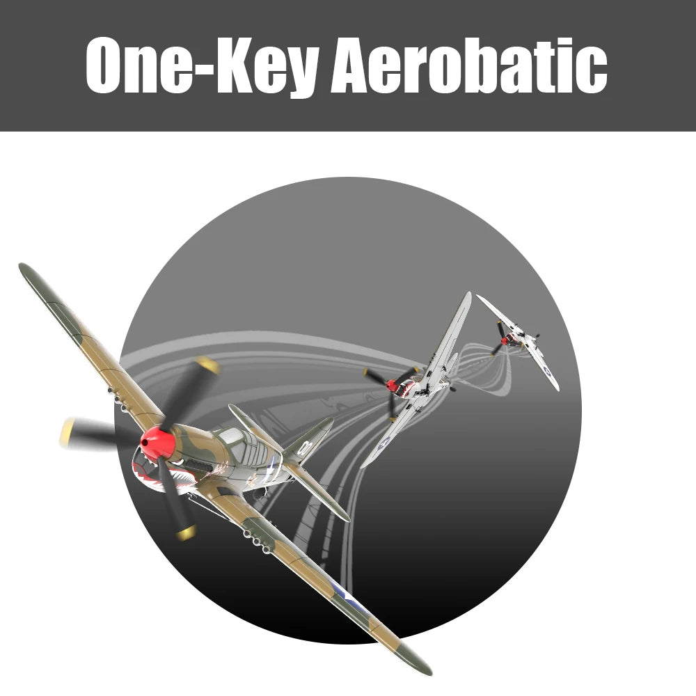 Curtiss P-40 Warhawk "The Jacky C" 2.4GHz 4 Channel RTF RC Plane