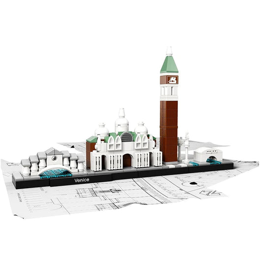 21026 Venice Skyline Interlocking Blocks