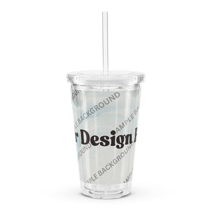 Design Your Own Clear Plastic Tumbler