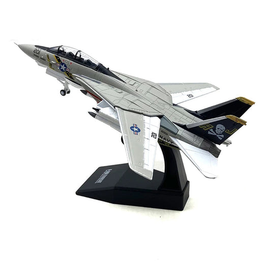 1:100 Scale F-14 Super Flanker Jet Diecast Display Model