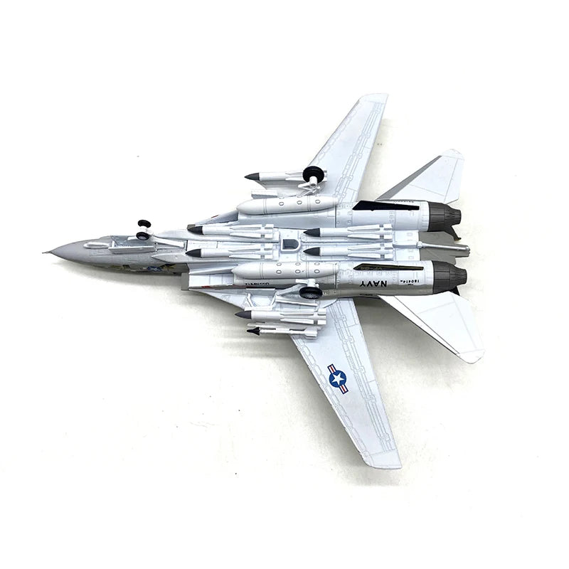 1:100 Scale F-14 Super Flanker Jet Diecast Display Model