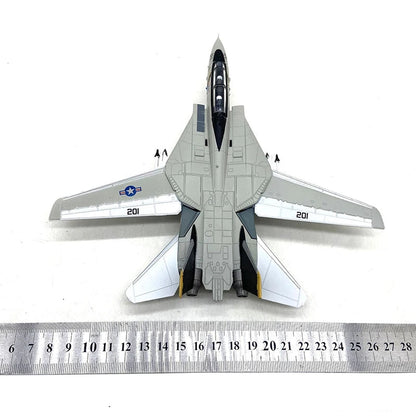 1:100 Scale F-14 Super Flanker Jet Diecast Display Model