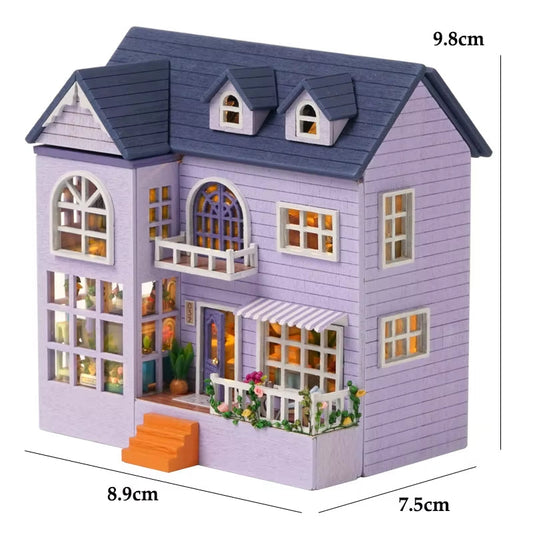Cosyville D-032 | Pink House DIY Dollhouse