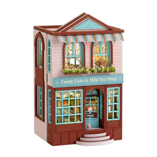 Cosyville D-0013 | Candy Cake & Milk Tea Shop DIY Dollhouse