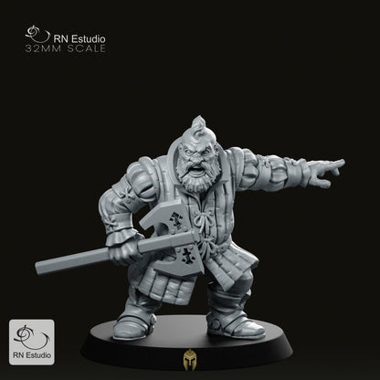 Dwarf Bori Van Gilden Axe Miniature