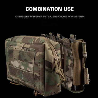 Tactical 5.56 Triple Mag Pouch Plate Airsoft Multifunction Detachable Expansion Bag Gear Hunting Paintball Shooting Accessories