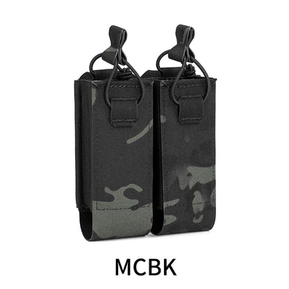 Tactical Mag Pouch .45 Dual Magazines Double Smg Molle Airsoft Mpx P90 Ump45 Hunting Equipment Accessories Wargame Outdoor Vest