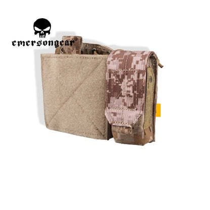 EMERSONGEAR Tactical Panel MAP Nylon Pouch Airsoft Outdoor Sport Accessory Pack Small Trekking Hunting Pocket Sport Waterproof