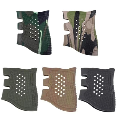 Tactical Grip Glove Holster Rubber Gun Cover Anti-Slip Handguns Accessories for Glock 17/19/20/21/22/23/25/31/32/34/35/37/38