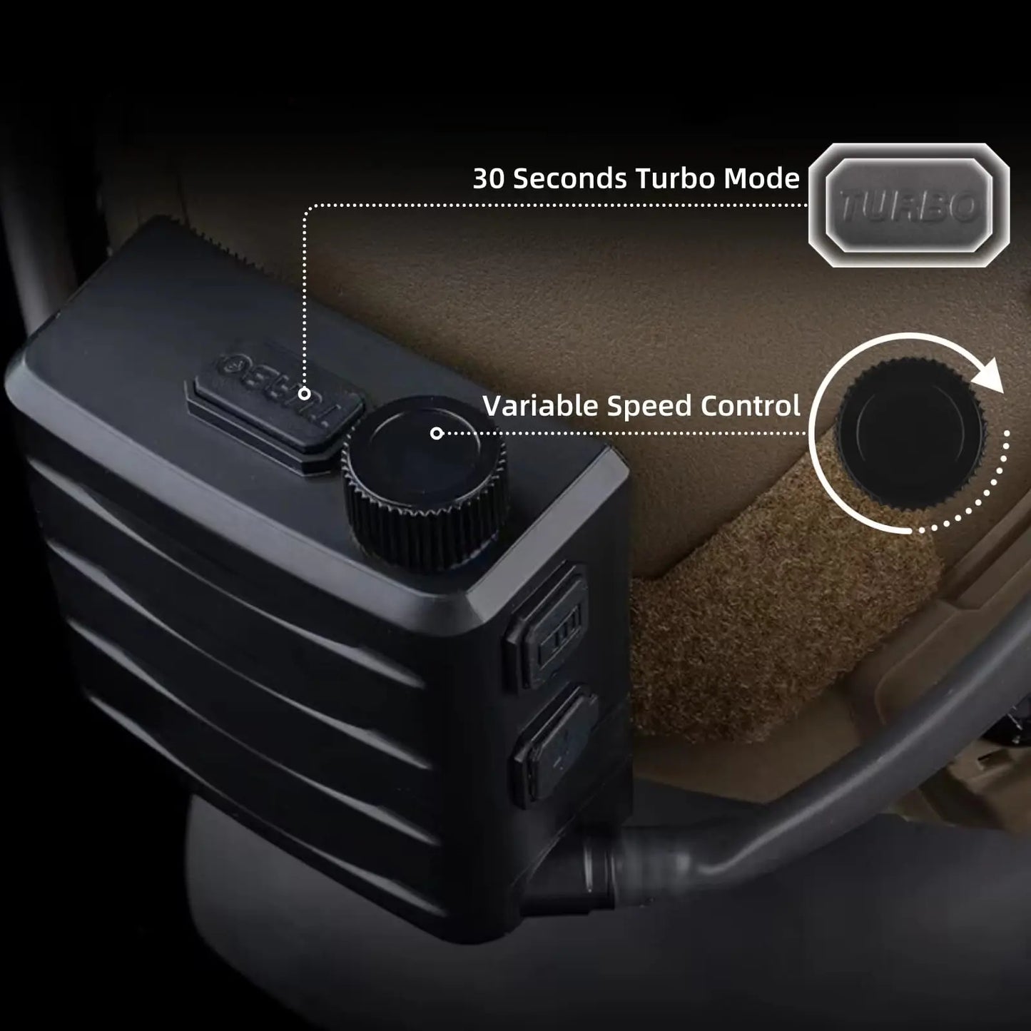 Tactical Goggles Fan Defogger Anti-Fog Kit Eyewear Air Defog for Airsoft Shooting Motocross Skiing Mountaineering Clear Vision