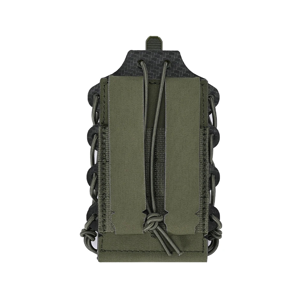 Tactical bilayer Molle Magazine Pouches  Airsoft AK 7.62 5.56mm M4 AR 15 Rifle Mag Bag Hunting Accessories