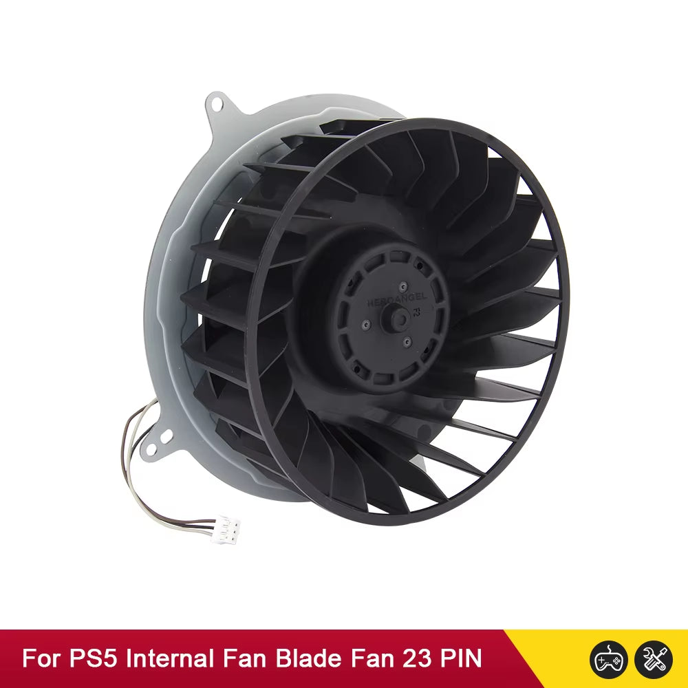 Original Internal Cooling Cooler Fan for PS5 Consoles 17 Blades Cooler Fan G12L12MS1AH-56J14 for PS5 23 Blades 12047GA-12M-WB-01