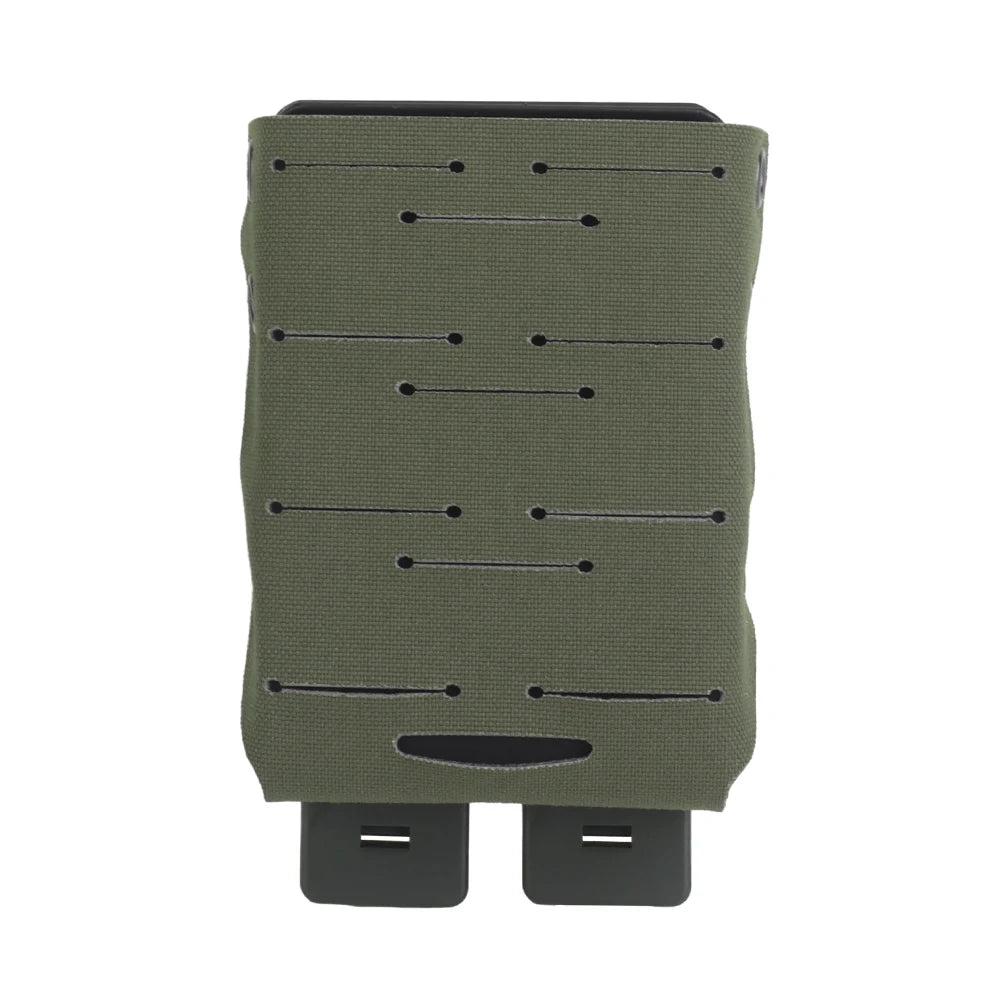 Tactical 5.56 7.62 Magazine Pouch Built-in Nylon Support Holder AR15 M4 Hunting Shooting Rifle Mag Pouch MOLLE Combat Belt Gear