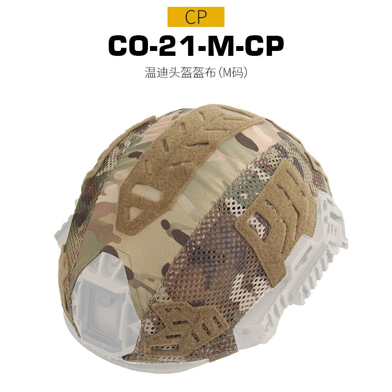 Wendy Helmet Cover Camo Multicam Outdoo Hunting Accessory Tactical Airsoft Gear for TEAM Wendy M-LOK Helmet Equipment