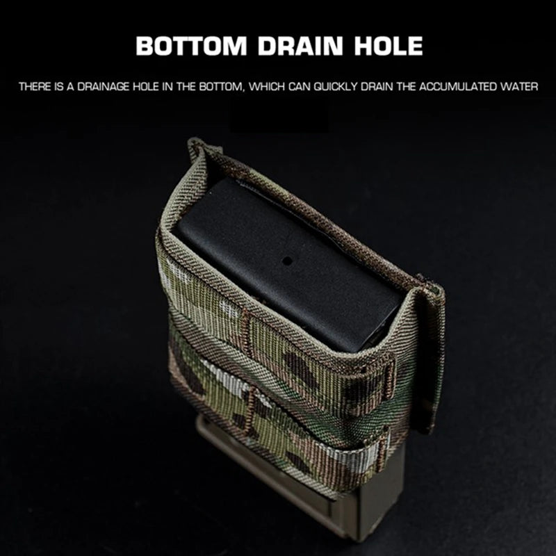 Tactical 7.62 Magazine Pouch FAST Multi-Angle Single Mag Holster Bag for AR15 AK47 Universal Hunting Combat Mag Case