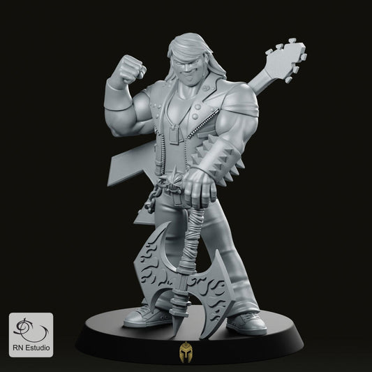 Eddie God Of Rock Miniature