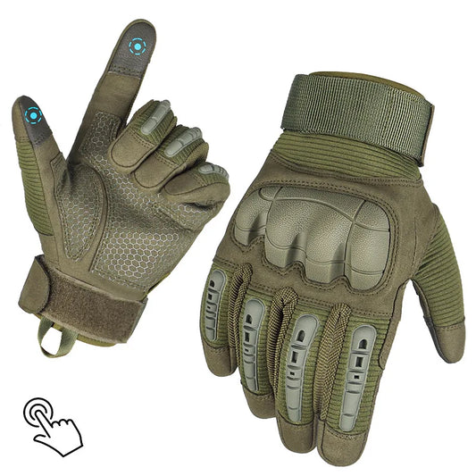 Men's Tactical Gloves Pro Sports Gloves Touch Screen Outdoor Hunting Hiking Combat Airsoft Full Finger Shooting Gloves Women