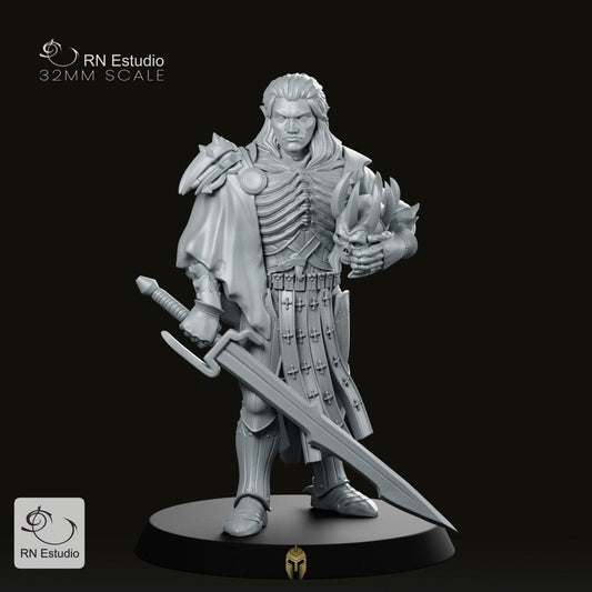 Elf Deathknight Arnodin Miniature