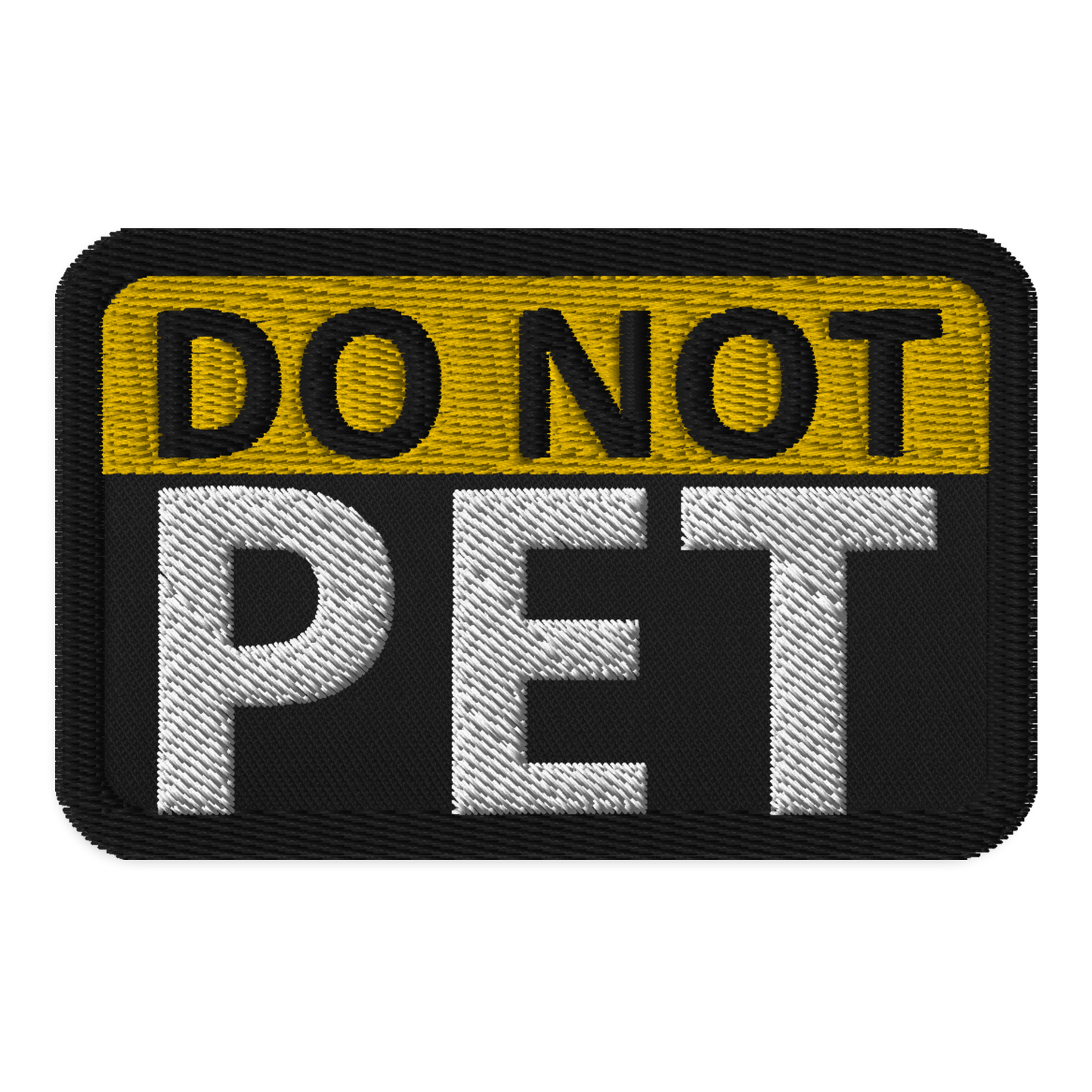 Meme Patches: No Petting-0
